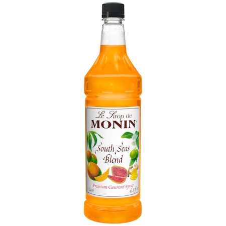 MONIN Monin South Seas Blend Syrup 1 Liter Bottle, PK4 M-FR219F